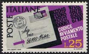Codice di avviamento postale - L. 25