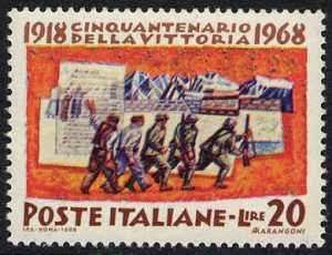 Cinquantenario della Vittoria del 1918 - la mobilitazione