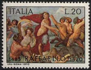 450° Anniversario della morte di Raffaello Sanzio - 'Trionfo di Galatea'