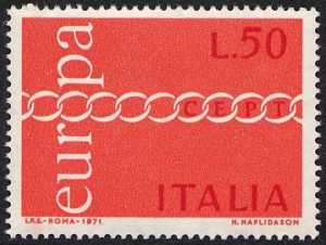 Europa - 16ª serie - L. 50