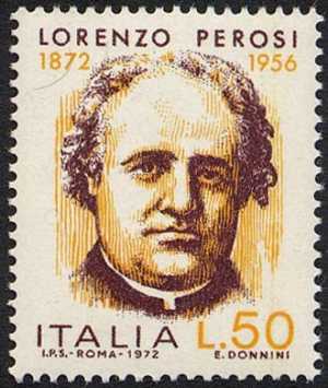 Centenario della nascita di Lorenzo Perosi - sacerdote e compositore di musica sacra