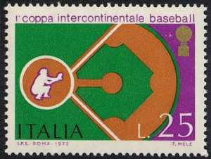 1ª Coppa intercontinentale di baseball - ricevitore