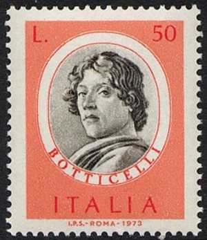 Uomini illustri - 1ª serie - Botticelli