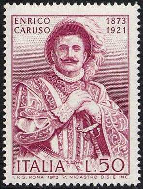 Centenario della nascita di Enrico Caruso - nei panni del 'Rigoletto'