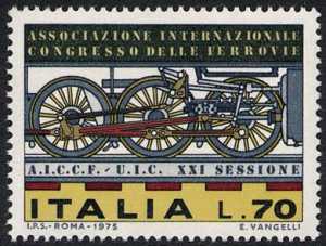 XXI Sessione dell'Associazione Internazionale del Congresso delle Ferrovie - L. 70