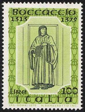 6° Centenario della morte di Giovanni Boccaccio - affresco di Andrea del Castagno