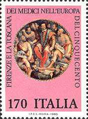 Firenze e la Toscana dei Medici nell'Europa del 1500 - tondo del Vasari