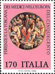Firenze e la Toscana dei Medici nell'Europa del 1500 - tondo del Vasari