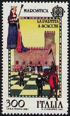 Europa - Folklore - La partita a scacchi - Marostica