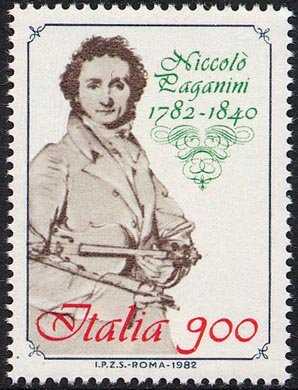 Bicentenario della nascita di Niccolò Paganini - disegno di J.A. Ingres