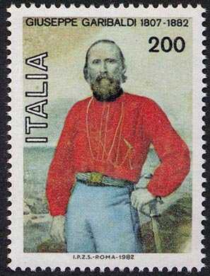 Centenario della morte di Giuseppe Garibaldi - ritratto
