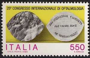 25° Congresso internazionale di Oftalmologia - L. 550