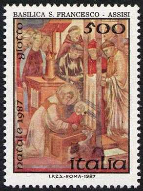 Natale - «Il Presepio»  - Giotto - Basilica di S. Francesco ( Assisi ) 