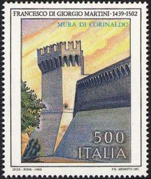 Patrimonio artistico e culturale italiano - Francesco di Giorgio Martini - architetto - Mura di Corinaldo