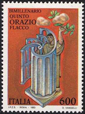 Bimillenario della morte di Quinto Orazio Flacco -poeta latino