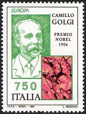 Europa  - L'Europa e le scoperte - Premi Nobel Italiani - Camillo Golgi - Nobel medicina 1906
