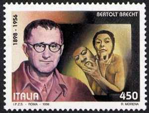 Centenario della nascita di scrittori celebri - Bertolt Brecht