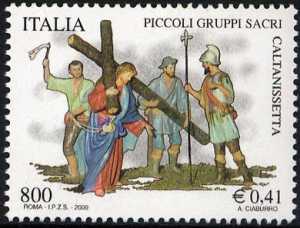 Patrimonio artistico e culturale italiano - I «Piccoli Gruppi Sacri»  di Caltanissetta - Via Crucis