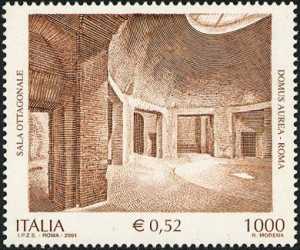 Patrimonio artistico e culturale italiano - La Domus Aurea - La sala ottagonale