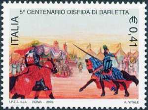 5° Centenario della Disfida di Barletta - dipinto