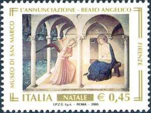 Natale - «L'Annunciazione» del Beato Angelico