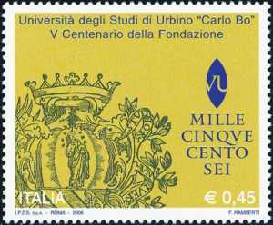 «Scuole ed Università» - Università degli Studi «Carlo Bo» di Urbino  - documento dl 500'