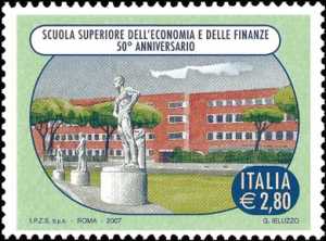 Cinquantenario della istituzione della Scuola Superiore dell'Economia e delle Finanze - sede a Roma