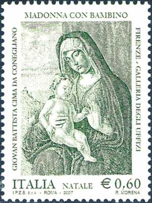 Natale -«Madonna con Bambino» di G. B. Cima da Conegliano 