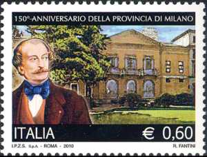 «Le Istituzioni» - 150º Anniversario della Provincia di Milano - Massimo d'Azeglio e palazzo Isimbardi