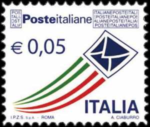 «Posta Italiana» - serie ordinaria - 5 c.