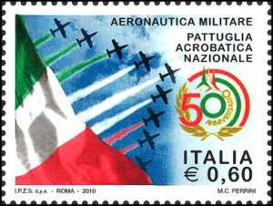 50° Anniversario della Pattuglia Acrobatica Nazionale dell'Aeronautica Militare