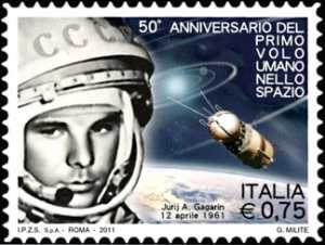 50° anniversario del primo volo umano nello spazio