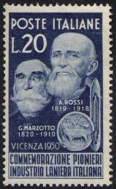 Gaetano Marzotto e Alessandro Rossi