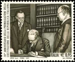 70° Anniversario della promulgazione della Costituzione della Repubblica Italiana