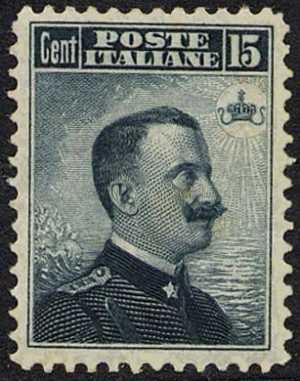 1906 - Effige di Vittorio Emanuele III - volta a destra