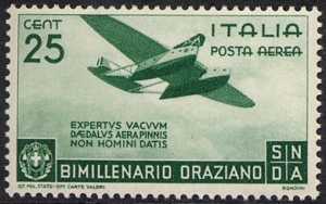 Posta aerea - Bimillenario della nascita di Orazio