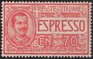 1925 - Espressi - tipi del 1903 e 1908 - nuovi valori