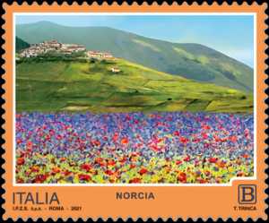 Turistica  47ª serie  - Patrimonio naturale e paesaggistico : Norcia (PG)