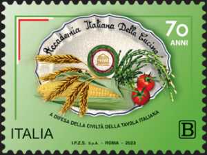 Patrimonio artistico e culturale italiano : Accademia Italiana della Cucina - 70° anniversario della fondazione