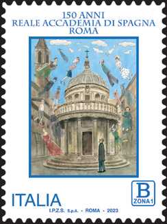 Patrimonio artistico e culturale italiano : Accademia di Spagna a Roma - 150° anniversario della fondazione
