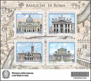 Eccellenze del patrimonio culturale italiano - Le Basiliche di Roma : San Pietro - San Giovanni in Laterano - Santa Maria Maggiore - San Paolo fuori le mura