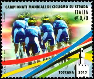 "Lo sport italiano" - Campionati del mondo di ciclismo su strada