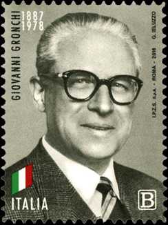 Presidenti della Repubblica : Giovanni Gronchi - 40° Anniversario della scomparsa