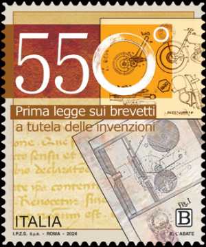 Prima legge sui brevetti - 550° Anniversario