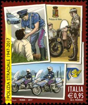 70° Anniversario della istituzione della Polizia Stradale