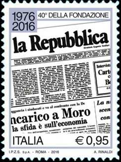 40° Anniversario della fondazione del quotidiano  « La Repubblica »