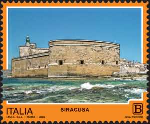 Turistica  48ª serie  - Patrimonio naturale e paesaggistico : Siracusa  ( SR )