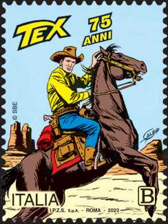 Tex Willer - 75° anniversario della prima pubblicazione in Italia