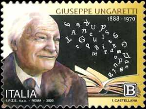 Patrimonio artistico e culturale  italiano : Giuseppe Ungaretti - 50° Anniversario della scomparsa