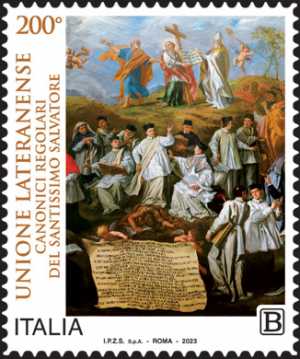 Patrimonio artistico e culturale italiano : Bicentenario della Unione Lateranense dei Canonici Regolari del Santissimo Salvatore